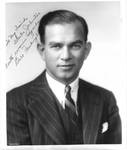 Portrait of Senator James William Fulbright. by Author Unknown