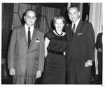 Felton and Wanda Johnston with Lyndon Baines Johnson. by Author Unknown
