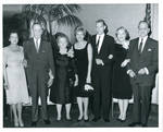 Felton and Wanda Johnston with family at a function. by Author Unknown