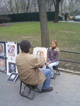 Drawing Portraits by Photographer Unknown