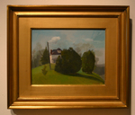 Landscape. White house. by Philip Jackson and Photographer Unknown