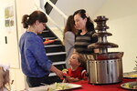 Children love a chocolate fountain by Hosik Kim