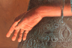 Unnamed woman, hand, close view by Martin A. Arnold