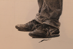 In progress: Allan, shoes by Martin A. Arnold