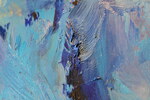Brushwork: snow and ice (8) by Judy Knowles Ford