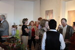 Guests enjoy the reception by Judy Knowles Ford