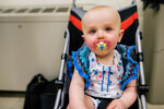 Baby at reception 1 by Nicholas Meyer