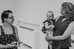 Baby at reception 3 by Nicholas Meyer