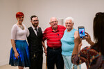 Family photo at Reception by Nicholas Meyer
