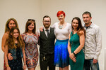 Group photo at Reception by Nicholas Meyer