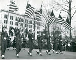 Color Guard in parade by Author Unknown