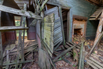 Farmhouse Front Door and Fireplace by Thad Lee