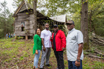 McJunkins Descendants at the Farmhouse by Thad Lee