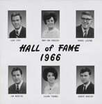 Hall of Fame 1966, Composite Photo by University of Mississippi. Student Affairs