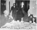 Harrison lunching with Vice President John N. Garner. by Harris & Ewing