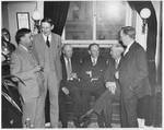 Harrison with other senators. by Acme Newspictures (New York, N.Y.)