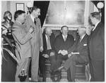 Harrison with other senators. by Acme Newspictures (New York, N.Y.)