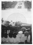 President Franklin D. Roosevelt in car while visiting Biloxi, MS. by Author Unknown