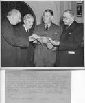 Senators Pat Harrison, Morris Sheppard, Barkley and Walter George. by Acme Newspictures (New York, N.Y.)
