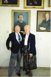 Retired Chief Justice Dan Lee and unidentified woman