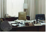 Judge Hawkins' desk, image 002