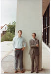 Two unidentified staff members, image 001
