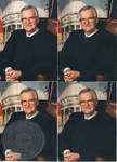 Four small portraits of Armis Hawkins