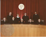 Armis Hawkins with members of the Mississippi Supreme Court