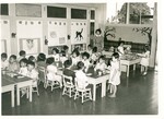 Hilo Classroom with small children and teacher. by Hawaii Donna Matsufuru Collection