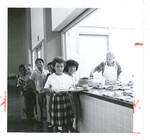 Lunch Project Cafeteria Students at Moanalua School by Hawaii Donna Matsufuru Collection