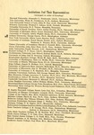 Program for the inauguration of the Chancellor of the University of Mississippi (1935) by University of Mississippi. Chancellor
