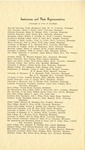 Program for the inauguration of the Chancellor of the University of Mississippi (1946) by University of Mississippi. Chancellor