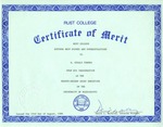 Congratulatory certificate from Rust College to University of Mississippi Chancellor R. Gerald Turner by David L. Beckely
