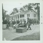 Troops near the Kappa Alpha Fraternity House by W. Wert Cooper