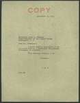 Senator James O. Eastland to Vice President Henry A. Wallace, 16 September 1941 by James O. Eastland