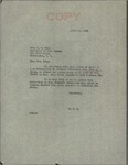 Senator James O. Eastland to Edith Helm, 12 April 1948