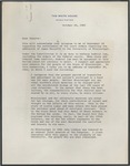 President John F. Kennedy to Senator James O. Eastland, 26 October 1962