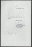 Lawrence F. O'Brien to Senator James O. Eastland, 28 November 1962