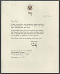 Lyndon B. Johnson to Senator James O. Eastland, 6 September 1972