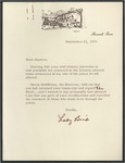 Lady Bird Johnson to Senator James O. Eastland, 23 September 1975 by Lady Bird Johnson