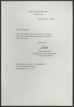 Mike Manatos to Senator James O. Eastland, 31 October 1967