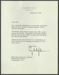 President Lyndon B. Johnson to Senator James O. Eastland, 17 January 1969