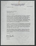 G.A. Lincoln to Senator James O. Eastland, 26 September 1969 by George A. Lincoln