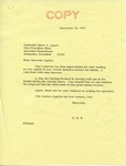 Senator James O. Eastland to Vice President Elect Spiro T. Agnew, 18 December 1968 by James O. Eastland