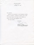 Herbert G. Klein to Senator James O. Eastland, 18 November 1969