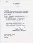 Kenneth E. BeLieu to Senator James O. Eastland, 27 January 1970