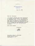 President Richard M. Nixon to Senator James O. Eastland, 20 may 1970 by Richard M. Nixon