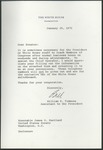 William E. Timmons to Senator James O. Eastland, 25 January 1971 by William Evan Timmons