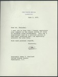 President Richard M. Nixon to Senator James O. Eastland, 2 June 1971 by Richard M. Nixon