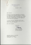 Tom C. Korologos to Senator James O. Eastland, 7 October 1971